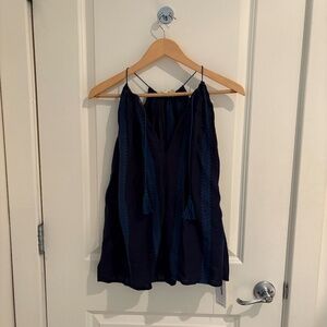 Nili Lotan Embroidered Tank Top Blouse | XS